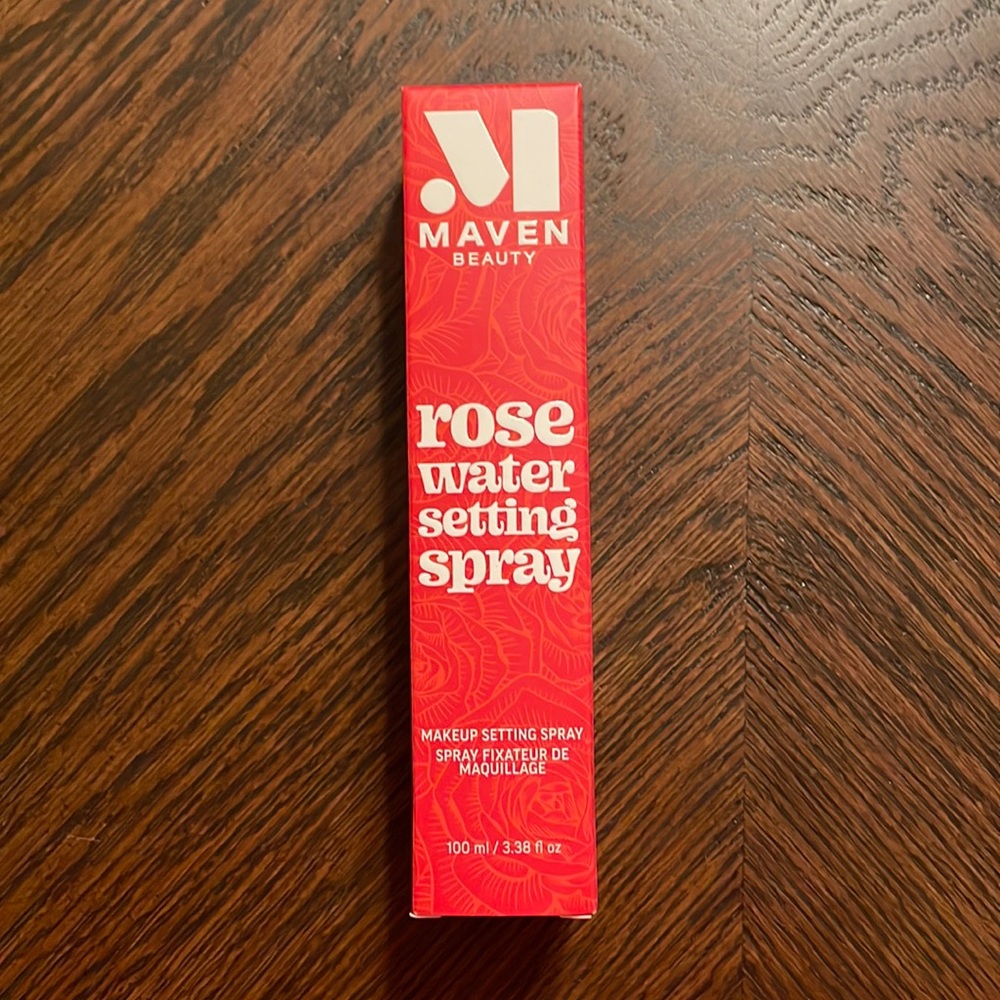 Maven Beauty Rose Water Setting Spray- NWT